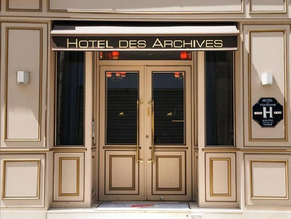 Hotel Des Archives Paris